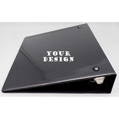 docsmagic.de 3-Ring Album Black + 50 18-Pocket Pages Black - Sideloading - PKM - YGO - MTG