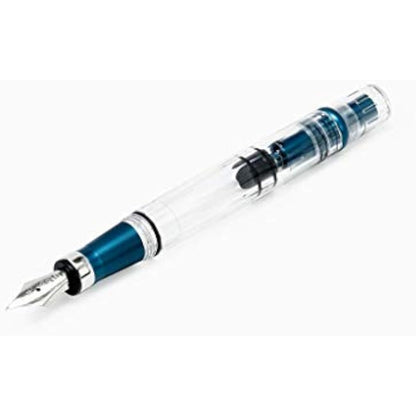 Twsbi Diamond 580AL R Prussian Blue Nib M - Fountain Pen Special Edition