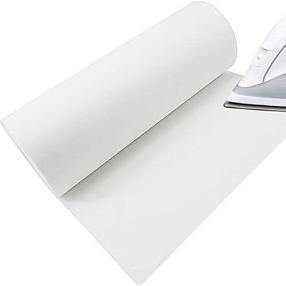 New brothread Fusible Iron on Cut Away Machine Embroidery Stabiliser Backing 12" x 25 Yd (30cmx23M) roll - Medium Weight 2.5 oz - 3 Options - Tear Away/Cut Away/No Show Mesh