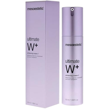 Ultimate W Plus Whitening Cream by Mesoestetic for Unisex - 1.69 oz Cream