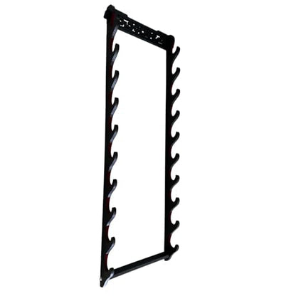 Dfdvye Sword Holder - 10 Tier Velvet Padded Katana Stand Samurai Rack Display