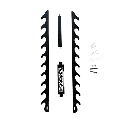 Dfdvye Sword Holder - 10 Tier Velvet Padded Katana Stand Samurai Rack Display