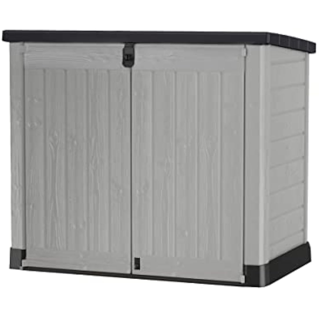 Keter Store It Out Pro Outdoor Garden Furniture Storage Shed Grey| Fade Free | All Weather Resistant | Safe and Secure | Zero Maintenance | 5 year Warranty