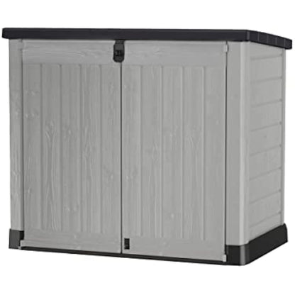Keter Store It Out Pro Outdoor Garden Furniture Storage Shed Grey| Fade Free | All Weather Resistant | Safe and Secure | Zero Maintenance | 5 year Warranty