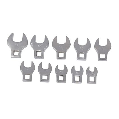 Silverline 10 Piece Crows Foot Spanner Set 10-19 mm