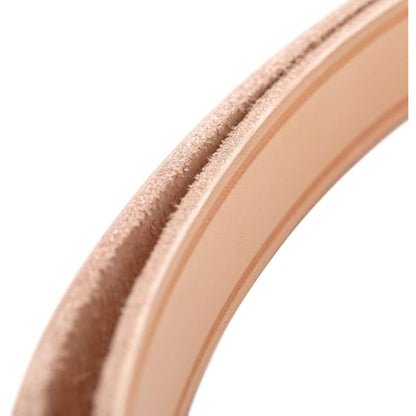 HUNTER Training leash, 20/200 Soft genuine cow leather, tan