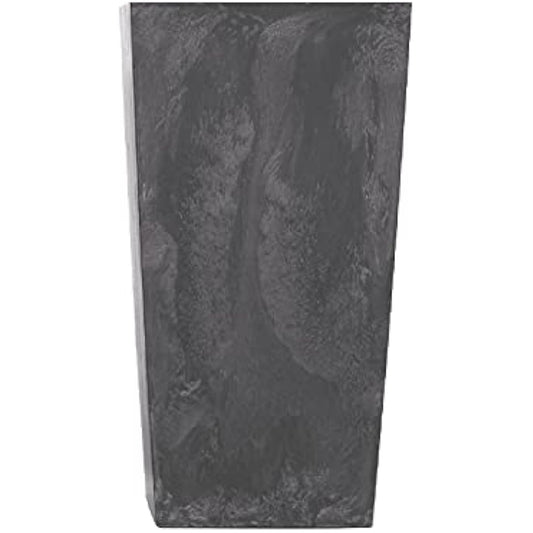 Prosperplast Urbi Square Effect Plant Pot Concrete Design 2-in-1 Including Plastic Plant Pot Planter Form, Indoor Outdoor Usage, Size Small