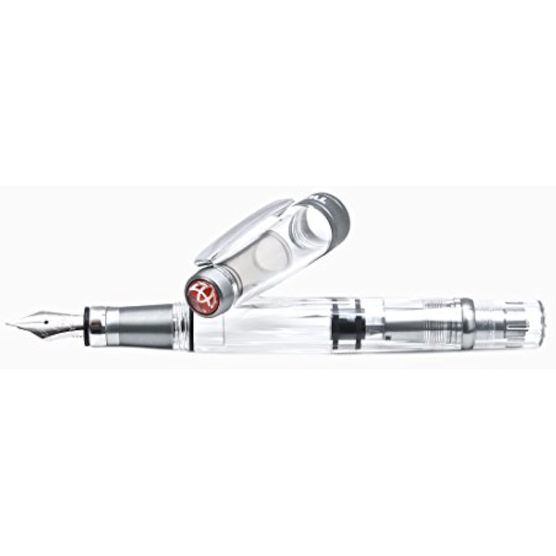 Twsbi Diamond 580 ALR, Nickel Grey Nib F Fountain Pen.
