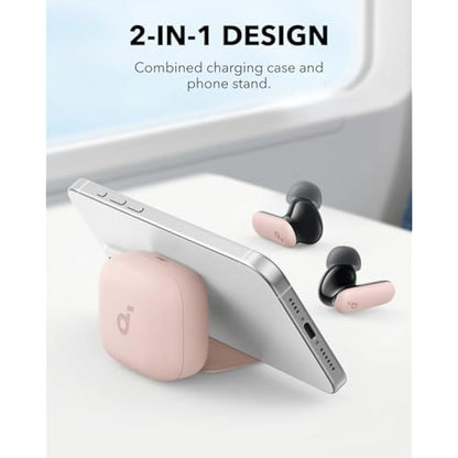 soundcore P30i by Anker Noise Cancelling Earbuds, Strong and Smart Noise Cancelling, Powerful Bass, 45H Playtime, 2-in-1 Case and Phone Stand, IP54, Wireless Earbuds, Bluetooth 5.4, App Control