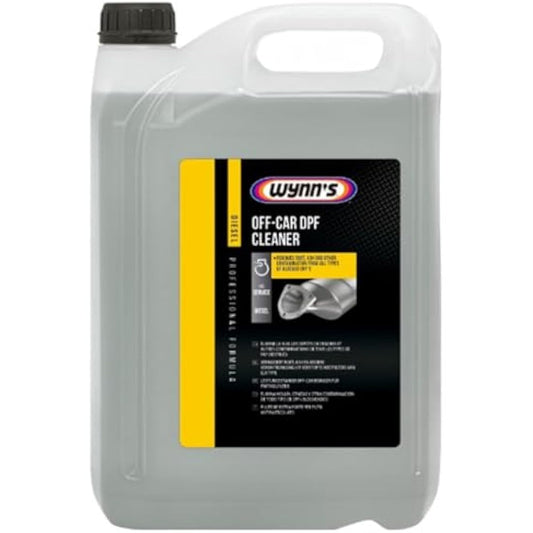 Wynn's Diesel Particulate Filter Cleaner - Heavy-Duty Cleaning for Severely Blocked DPFs - Restores Optimal Pressure Levels & Engine Performance - Biodegradable Formula - 5L
