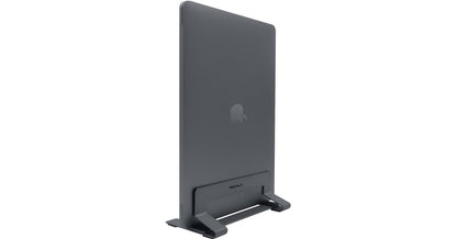 Macally Universal Vertical Laptop Stand 13"-17" - Aluminium Silver