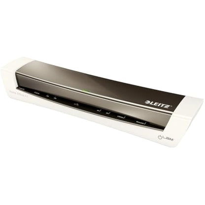 Leitz 74401089 iLam A3 Laminator, Ideal for Home Office - Metallic Dark Grey