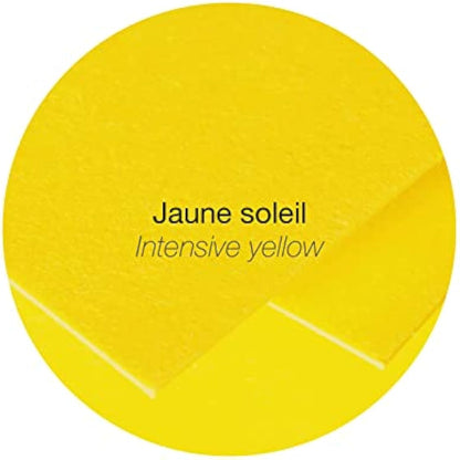 Clairefontaine - Ref 5568C - Pollen Envelopes (Pack of 20) - 140 x 140mm Sized, 120gsm Paper, Gummed Seal, Inkjet & Laser Printer Compatible, Acid Free - Intensive Yellow