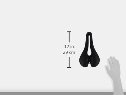 SMP4Bike Selle SMP TRK Medium Saddle,Black,28.0 x 16.0-cm