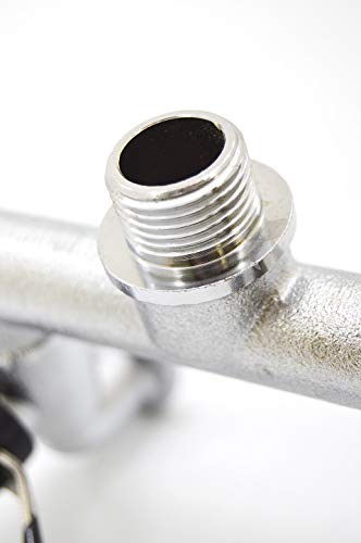 S&M 551482 ? Wall Tap M 1/2", Double Outlet with 3/4" Key