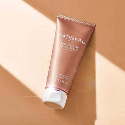 Gatineau - Tan Accelerating Lotion (200ml) + Golden Glow Gradual Tan (200ml) Duo Set, Total Body Glow, Natural Tanning For Face and Body