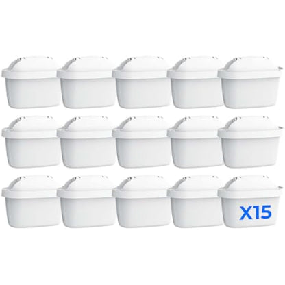 Waterdrop Water Filter Cartridges, Replacement for Brita® Maxtra+® Plus, Maxtra Pro® All-in-1, Compatible with Brita® Marella® Jug and Kettle, Reduce PFAS, PFOA/PFOS, TÜV SÜD, NSF Certified (15)