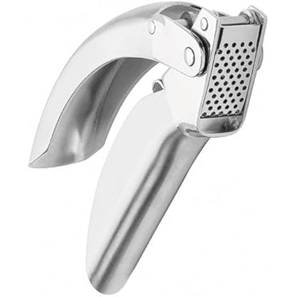 Kuhn Rikon Garlic Press, Stainless Steel Garlic Crusher Press. Dishwasher Safe Garlic Chopper. Durable Garlic Mincer. Garlic Press Crusher – 3 Year Kuhn Rikon Kitchen Accessories Guarantee