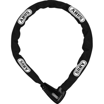 ABUS Steel-O-Chain 9808K chain lock - Bike lock with XPlus cylinder for protection against tampering - security level 11 - 8 mm thick - 110 cm long - Black