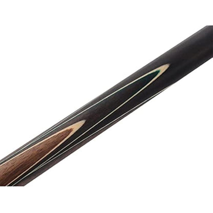 CUESOUL Classic Handmade 57 inches 18oz Rosewood 3/4 Jointed Snooker Billiard Pool Cue with Case, rosewood Butts and leathertte Protective Cue Case-9.5mm Tip Snooker Cue Set