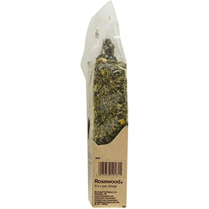 Rosewood Naturals Sunflower & Chamomile Sticks, Small Animal Treat for Rabbits, Guinea Pigs, Chinchillas, Degus, Hamsters, Gerbils, Mice and Rats, 140g