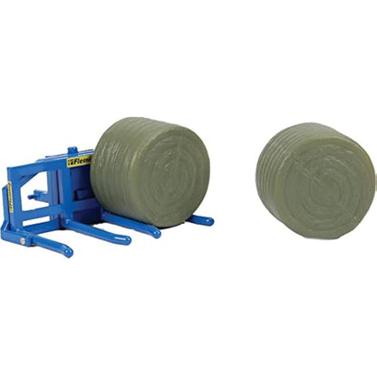 Britains 1:32 Fleming Bale Lifter, Tractor Toy Accessories, Compatible with 1:32 Scale Tractors, Farm Animals and Toys, Suitable for Collectors and Children from 3 Years