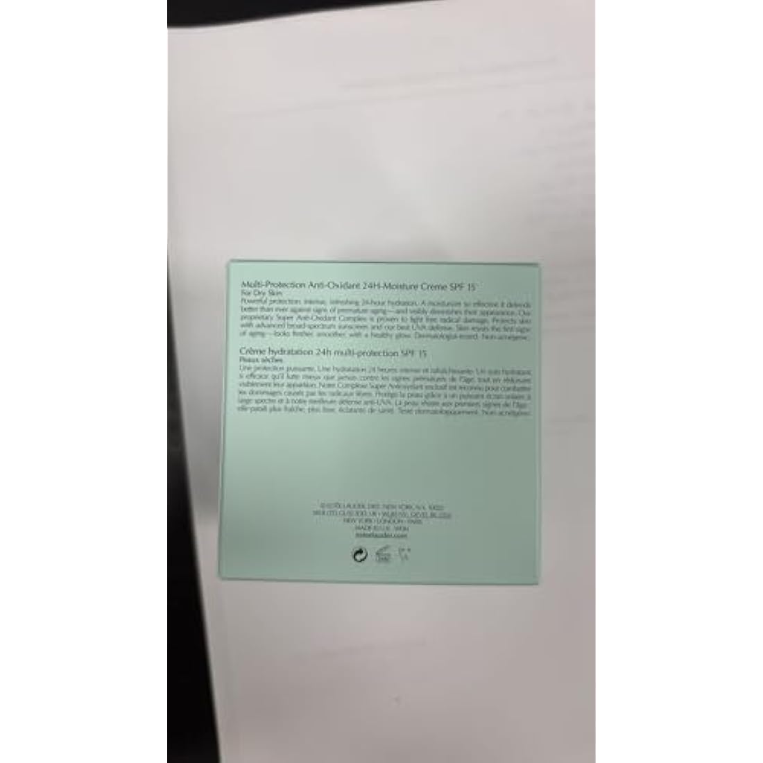 Estée Lauder DayWear Multi-Protection Anti-Oxidant 24H-Moisture Cream SPF 15 50ml - Dry Skin