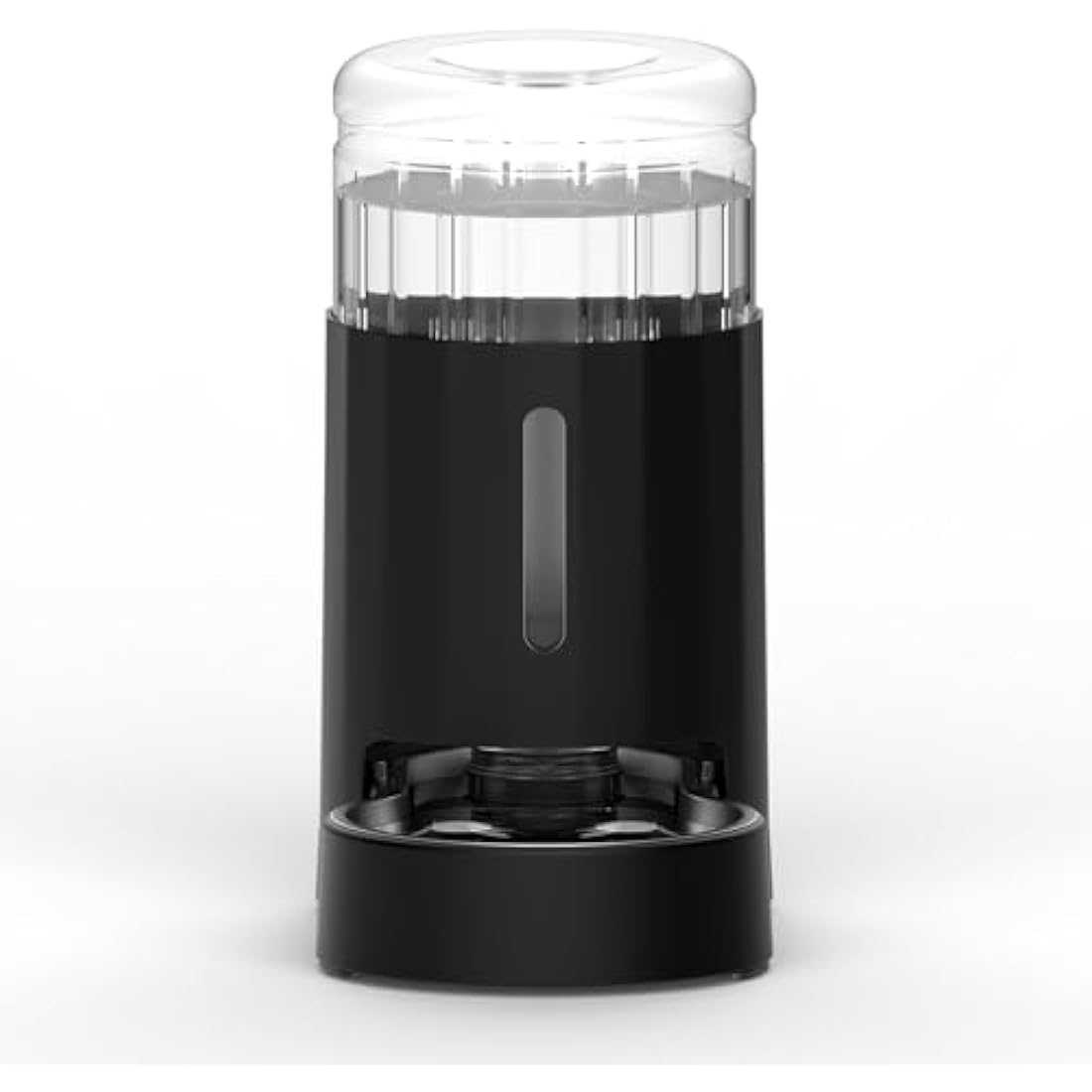 JUNSPOW Pet Water Dispensers, 6L Gravity Large Capacity Stainless Steel Water Dispenser, 100% BPA-Free Automatic Pet Waterer for Cats & Small/Medium-Sized Dogs, Black