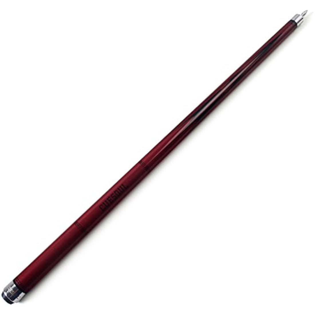 CUESOUL 58 Inches 19oz Joint Pool Cue Stick Billiards Premium Canadian Maple Pool Cue, Multi-layered Tip, 11.5/12.75mm Billiards Pool Cue Set Accessories