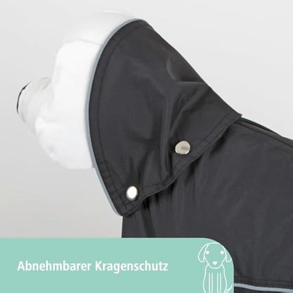 Kerbl Raincoat Manchester, XXXL, Black