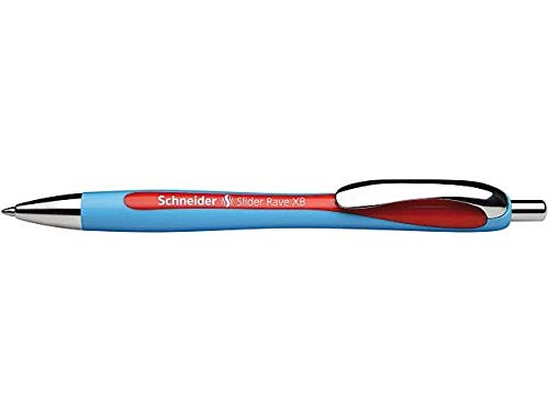 Schneider XB Ballpoint Pen (Stroke Width XB Permanent Refill, Made in Germany), 10 Stück, assorted colours
