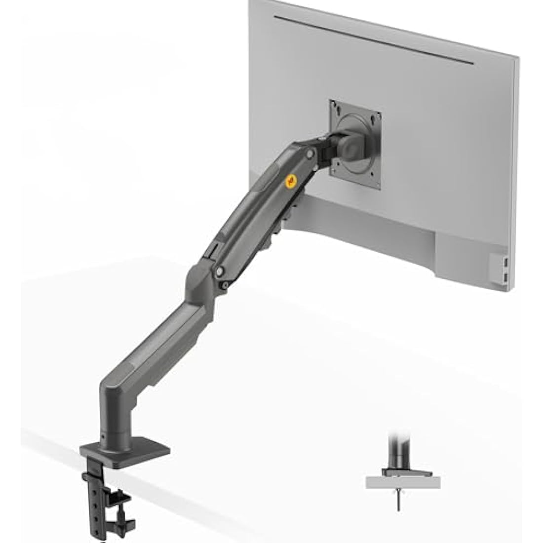 NB North Bayou Monitor Arm Desk Mount for 17-30 Inch Computer Screens, Monitor Mount Load Max 9 kg VESA 75 & 100 mm F80