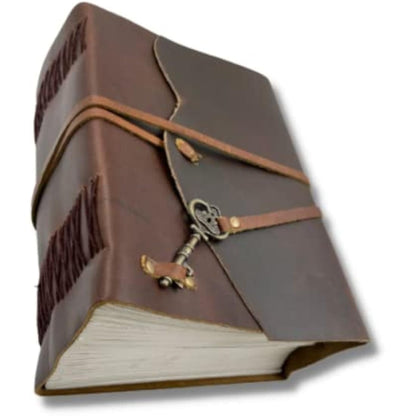 OVERDOSE Buff Meraf - Leather Journal (1000 Pages) for Men & Women Travel Journal & Sketch Writing Journal Diary Leather Bound Notebook Sketchbook Book of Shadows Size 7 X 10 Inches | 17 X 25 cm | A4