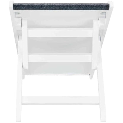 Trixie furniture ramp, height-adjustable 29/36/43 cm, wide running surface 36 × 90 cm, 39375, white