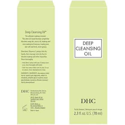 DHC Deep Cleansing Oil Small 2 pack, Facial Cleansing Oil, 70ml x 2