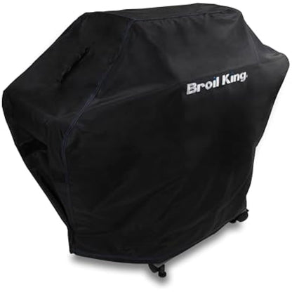 Broil King Grill / Barbecue Accessories, Premium Cover for Crown / Baron / Monarch 320, stainless steel, 129 x 58 x 117 cm 68470, Brown/A