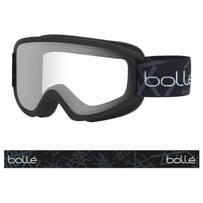 boll? - Freeze, Black Matte, Clear, Medium, Snow Goggles, Unisex, Adult