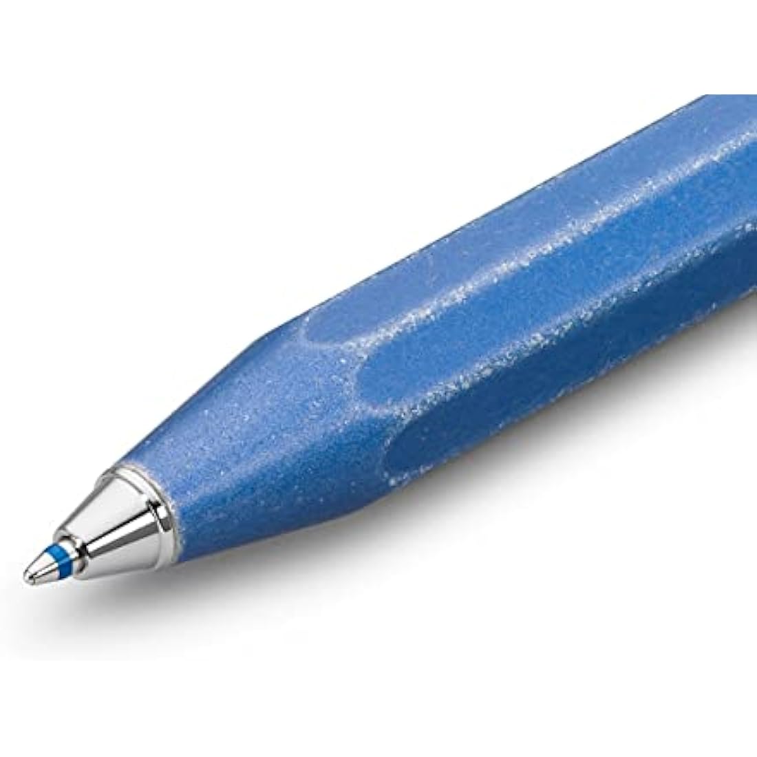 Kaweco AL SPORT Ball Pen Stonewash Blue I Retractable Ballpoint Pen in Classic Design with Standard D1 Refills I Aluminium Ball Pen 10.5 cm