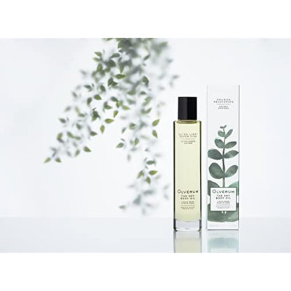 Olverum The Dry Body Oil - Luxury Dry Skin Smoothing 100ml Spray - Blend of Botanical and Essential Oils - Ethically Sourced Collagen And Hyaluronic Acid Boost for Women & Men (100ML)