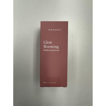 VASANTI Brighten Up! Glow Boosting Serum - Enriched with Vitamin C, Fights Dullness, Anti-Aging Serum Giving You Glass-Like Finish Glow