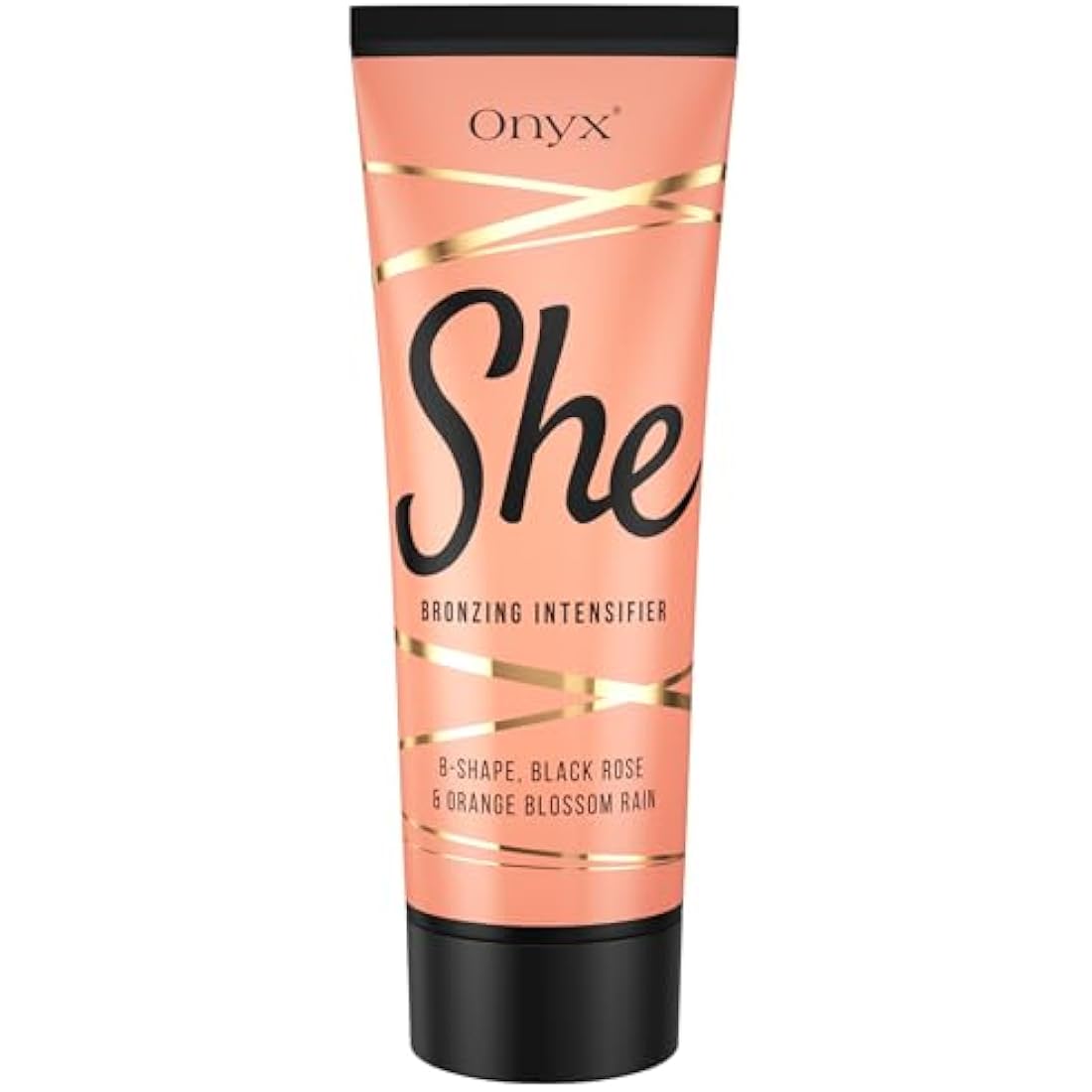Onyx SHE Face Sunbed Cream | Bronzing Accelerator for Women | Deep Tan Enhancer for Indoor & Outdoor Use | Hydrating Formula with Anti-Cellulite Benefits | Smooth, Even, Long-Lasting Sun-Kissed Glow