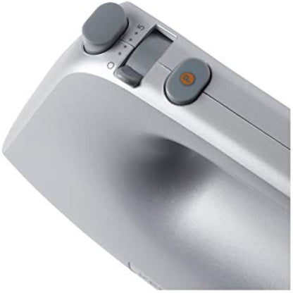 Kenwood Handmixer, 450W, 5 Speeds, Stainless Steel Kneaders and Beaters for Durability and Strength HMP30.A0SI- Silver