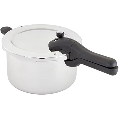 Judge Stainless Steel Pressure Cooker 5L, (25cm) With Steamer Basket, Great Healthier and Quicker Cookware, Suitable for All Hob Types