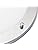 IMVSINCERE Chrome Modern Round Bahtroom Ceiling Light Home LED 18W Waterproof IP44 Glass Flush Ceiling Lights, 31cm, Natural White 4000K, 1360LM, Lighting for Bathroom, Kitchen, Bedroom,Balcony