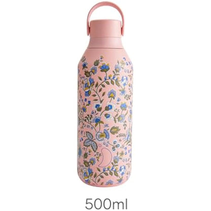 Chilly's Series 2 Water Bottle - Stainless Steel Thermal Bottles with Double Wall Vacuum, Soft Collar & Carry Loop - 24hrs Cold, 12hrs Hot - For Office, Home & Travel - Available in 350ml, 500ml & 1L