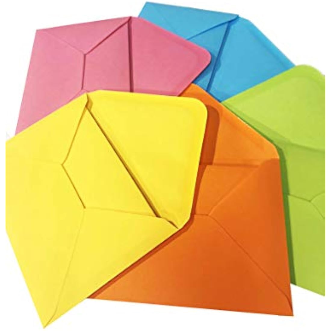 Craft UK 2348-200 C6 Envelopes in Assorted Vibrant & Deep Colours