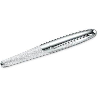 Swarovski Cryst Nova 5534320 Crystal Rollerball Pen Chrome-Plated Silver 14.5 x 1.7 cm
