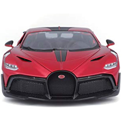Bburago Bugatti Divo 18-11045R Model Car 1:18 Scale Opening Doors and Bonnet 25 cm Red