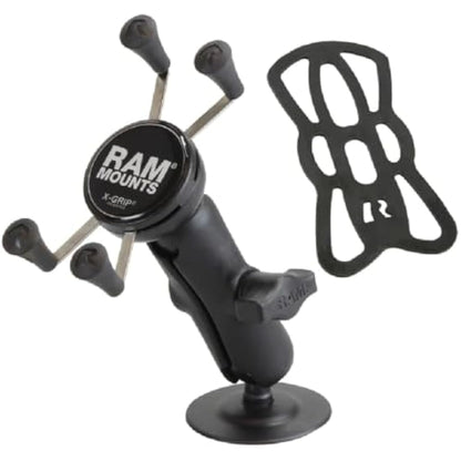 Ram Mount rap-b-378-un7u Black Telephone Mount/Stand – Telephone Mounts & Stands (Black, Composite, Stainless Steel, 10.8 cm, 22.2 mm, 204 g)