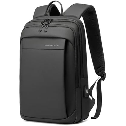 FENRUIEN Laptop Backpack Business Smart Backpack Waterproof fit 15.6 Inch Travel Durable Laptop Backpack with USB Charging Port (Regular)
